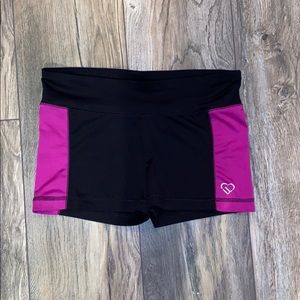 Spandex work out shorts